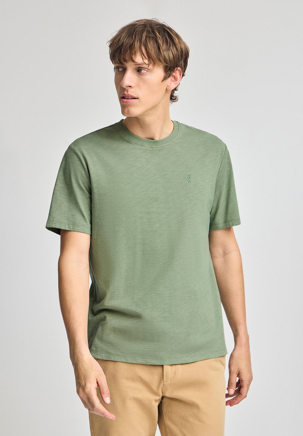 

Базовая футболка SHORT SLEEVE CREWNECK Polo Club, зеленый