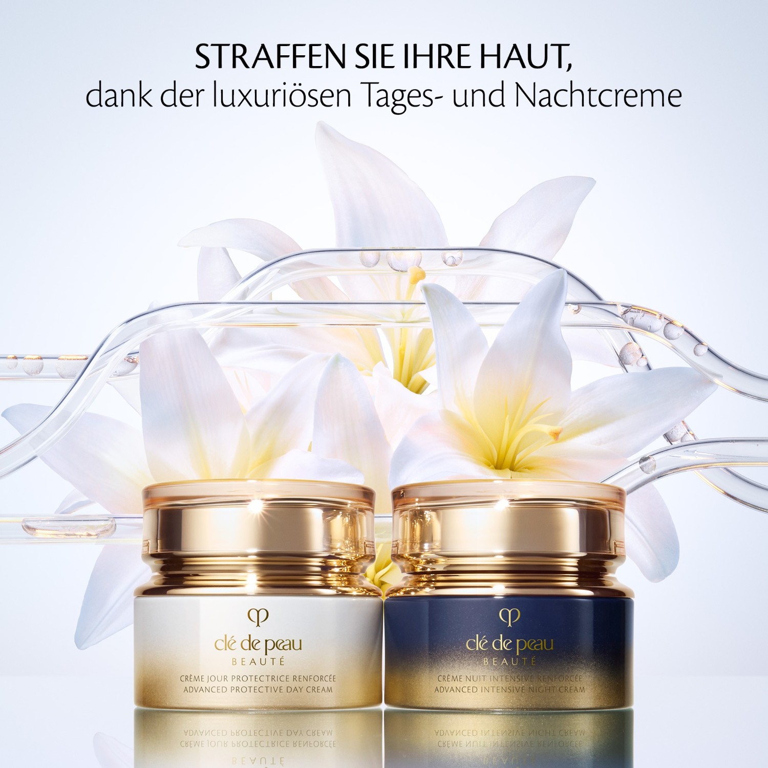 Крем для лица key radiance care advanced protective day cream Cle De Peau Beaute, объем 50 мл — фото 4