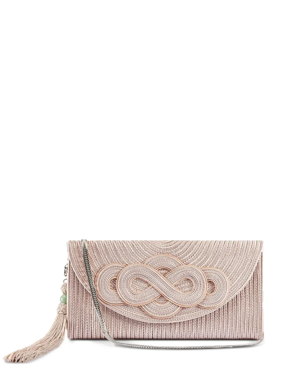 

Клатч Braided Knot Shanghai Tang, розовый