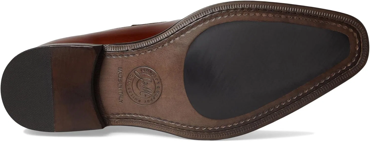 Лоферы Johnston & Murphy, Махогани Italian Calfskin — фото 4