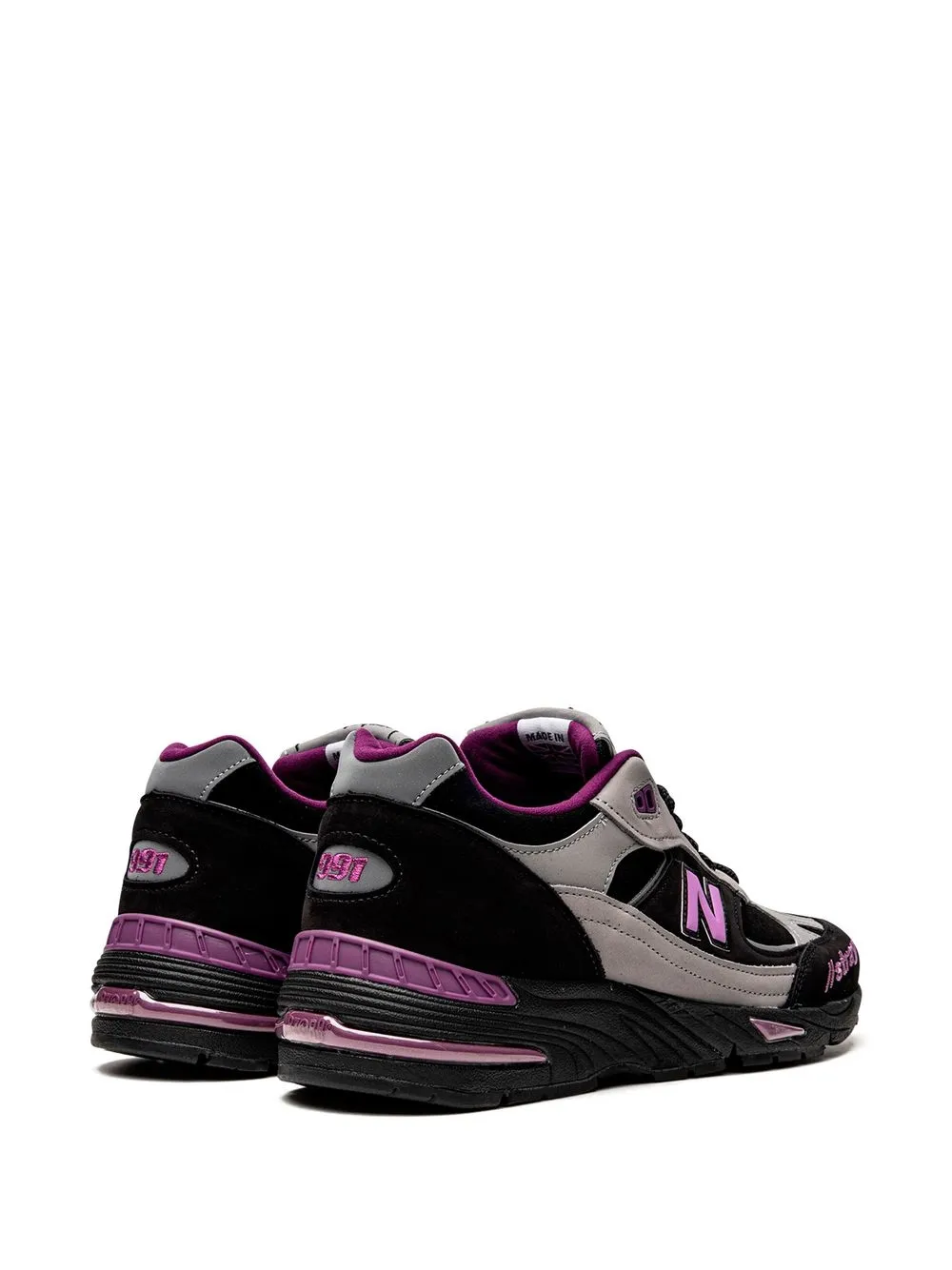 Кроссовки 991 из коллаборации с Stray Rats NEW BALANCE, черный — фото 3
