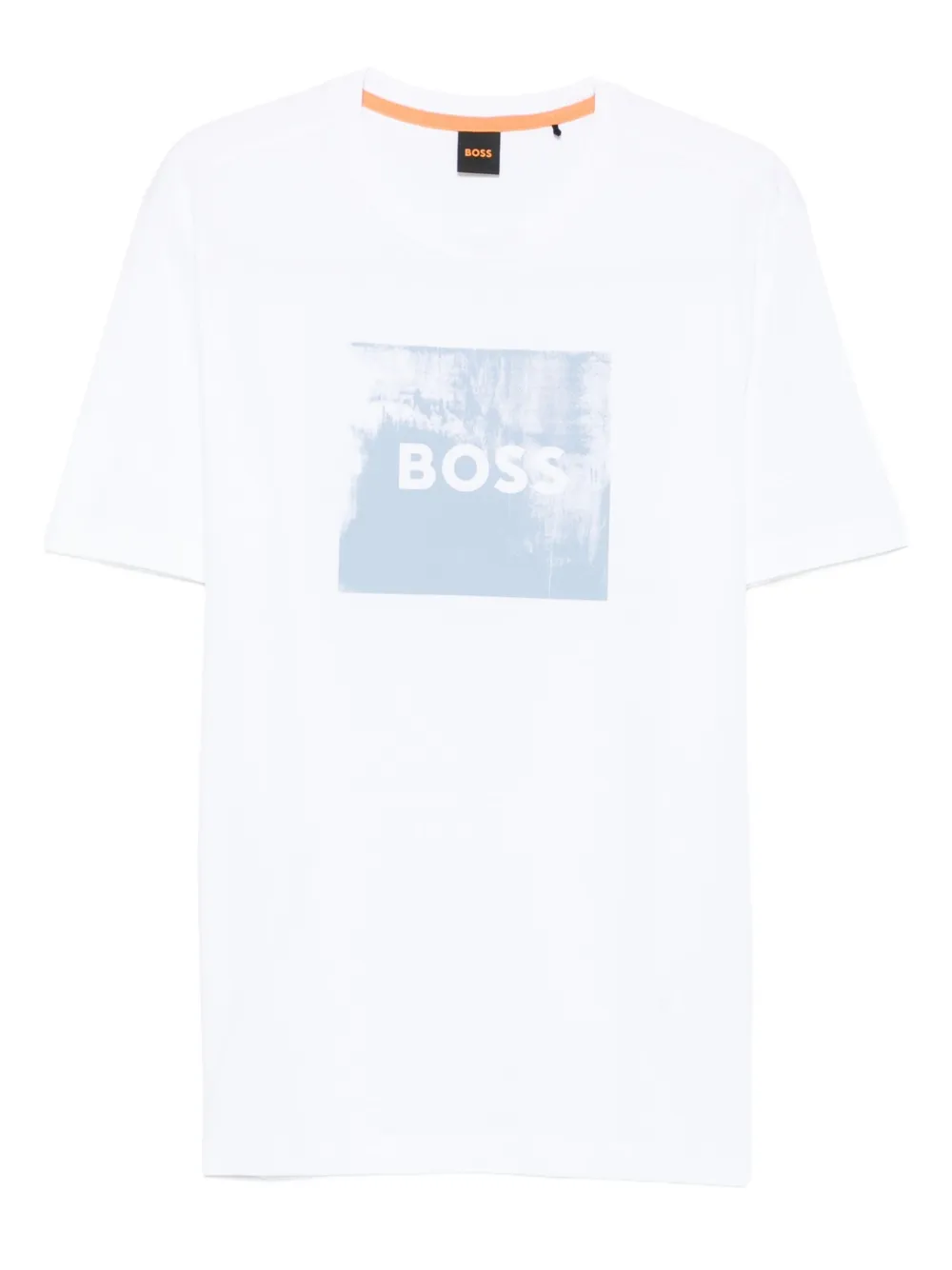 

Футболка с логотипом BOSS, белый