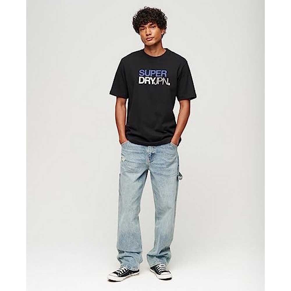 

Футболка Superdry Sportswear Logo Loose, черный