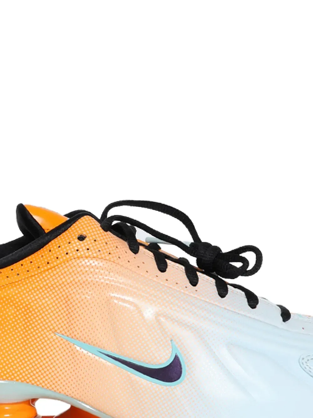 Перфорированные кроссовки Nike, оранжевый — фото 2