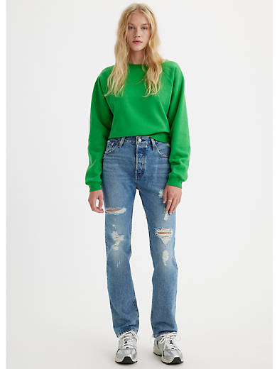 

Женские джинсы 501 Original Fit Levi's, цвет Hits Different - Medium Wash