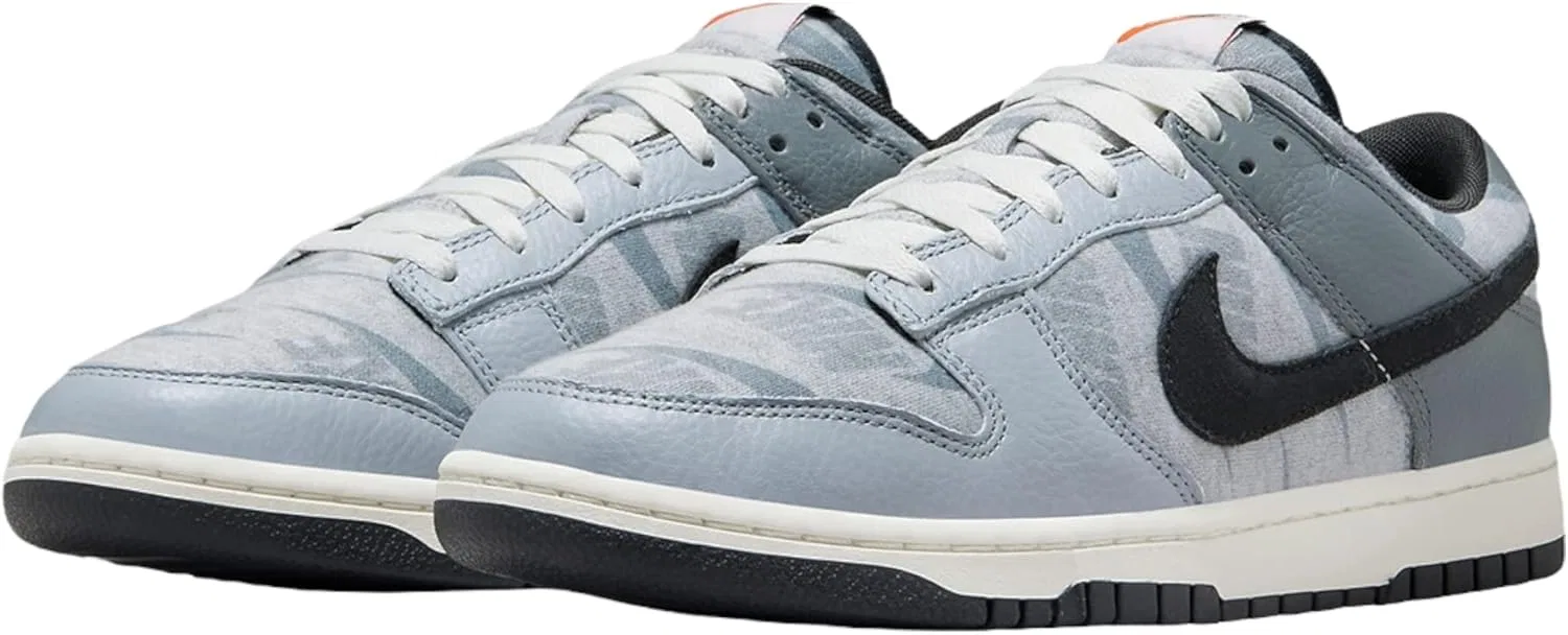 Кроссовки мужские Nike Dunk Low Retro, цвет Purple Grey Light Mist — фото 3