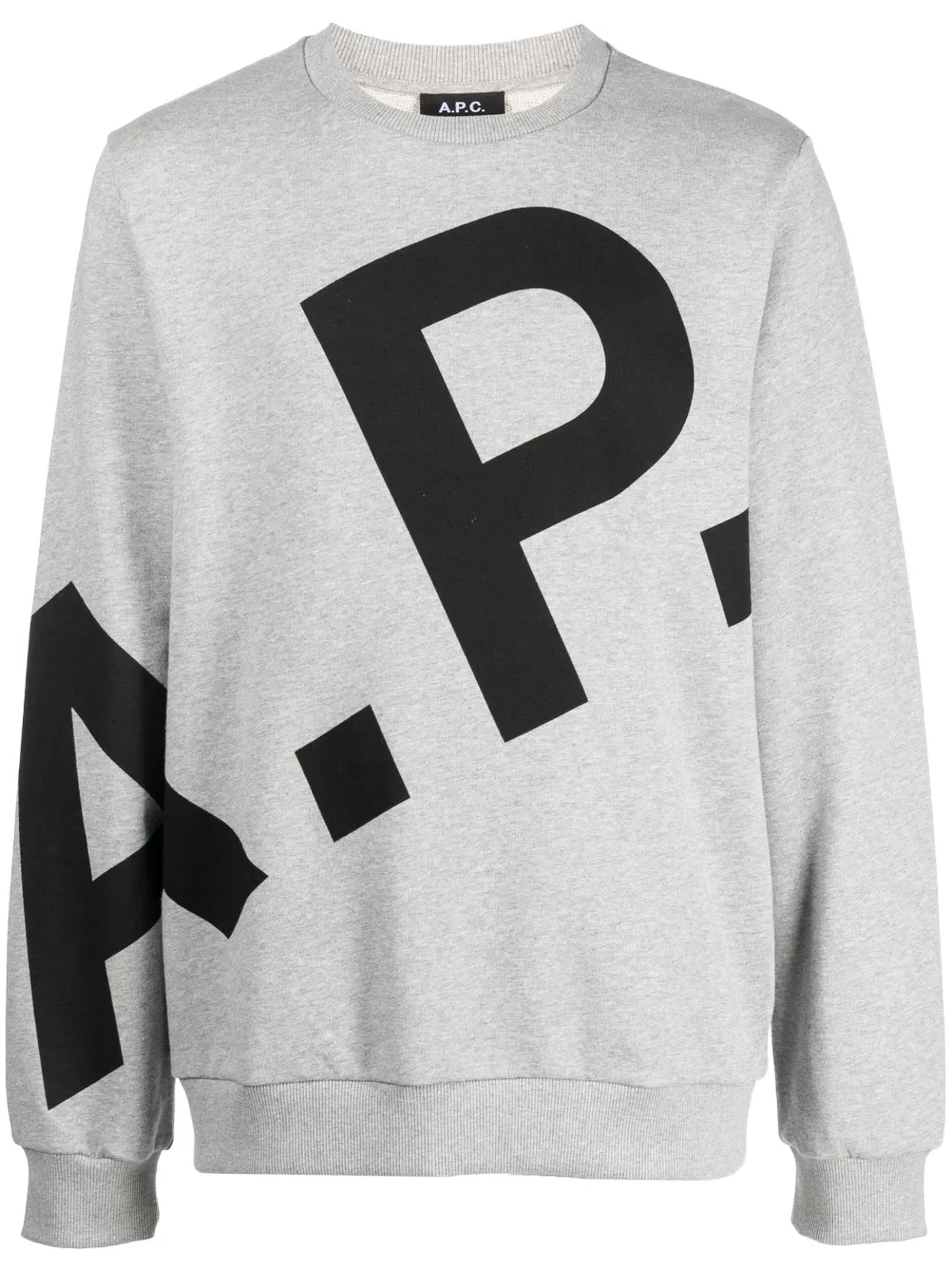 

Толстовка с логотипом A.P.C., серый