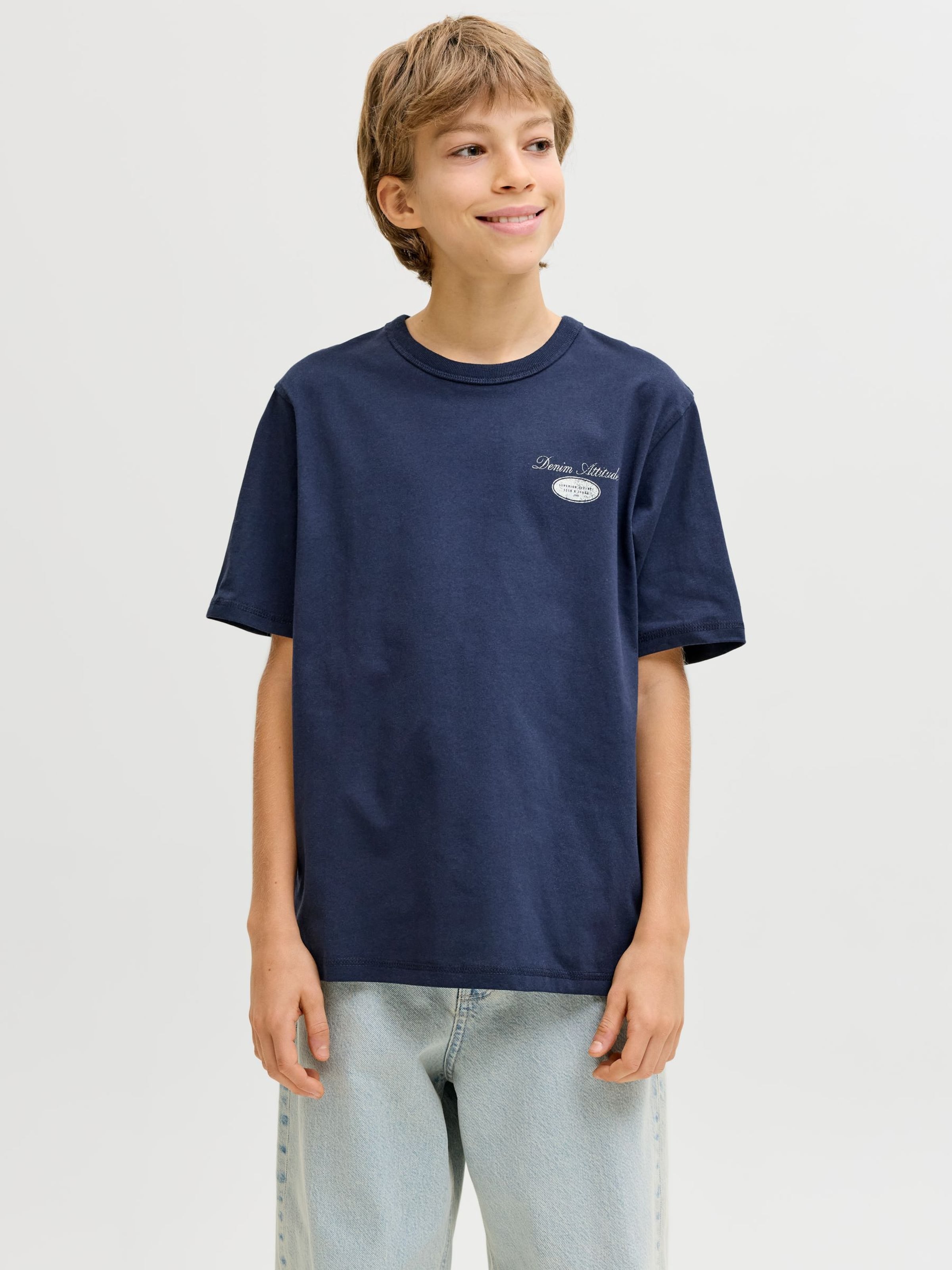 Jack & Jones Junior Футболка в цвете Navy — фото 2