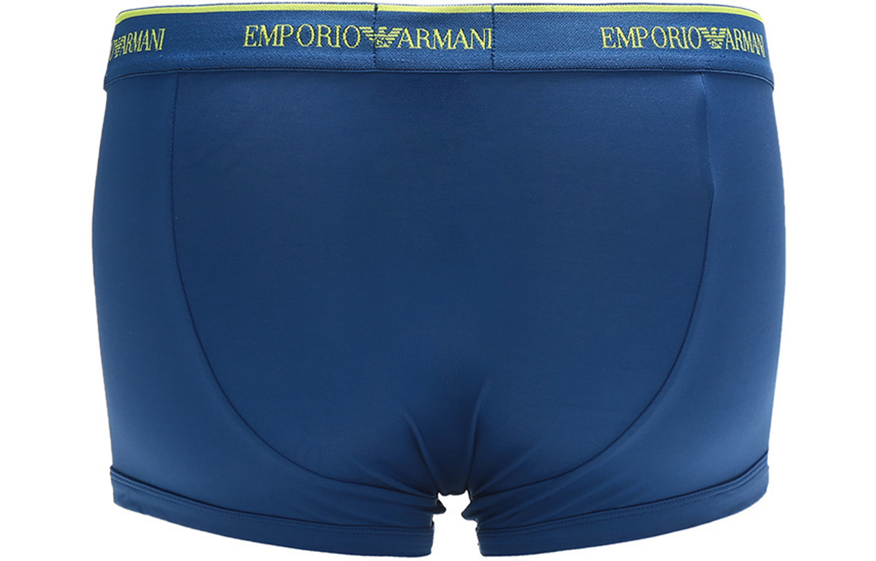 Трусы мужские 1 упаковка королевский синий EMPORIO ARMANI — фото 2