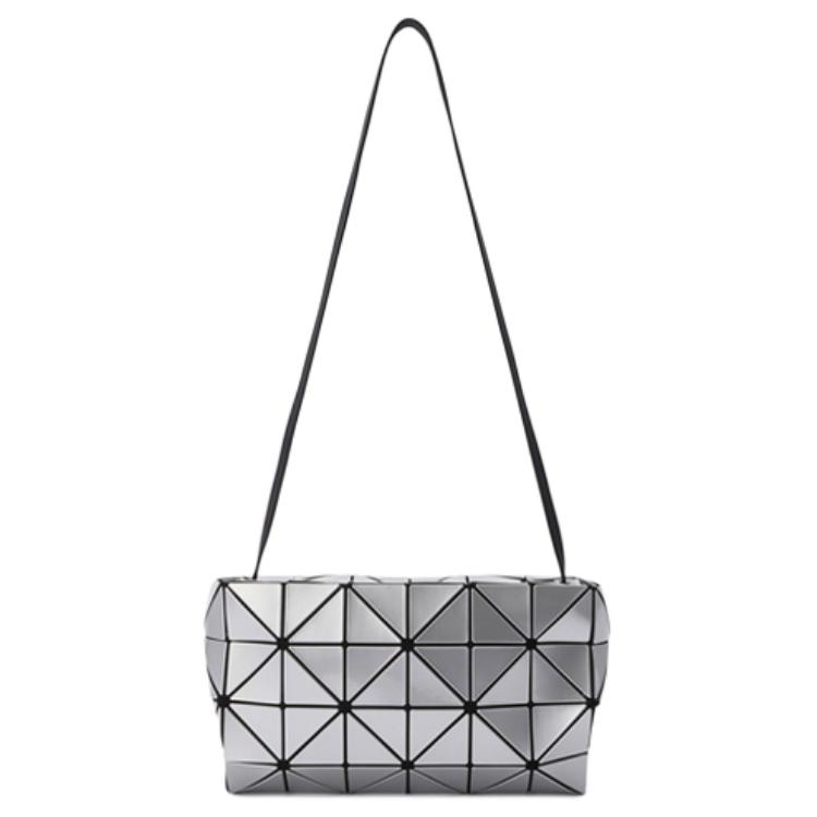 

Картонная ПВХ сумка-подушка, сумка-бокс, сумка через плечо, дамская сумочка, унисекс сумка на плечо серебристый ISSEY MIYAKE