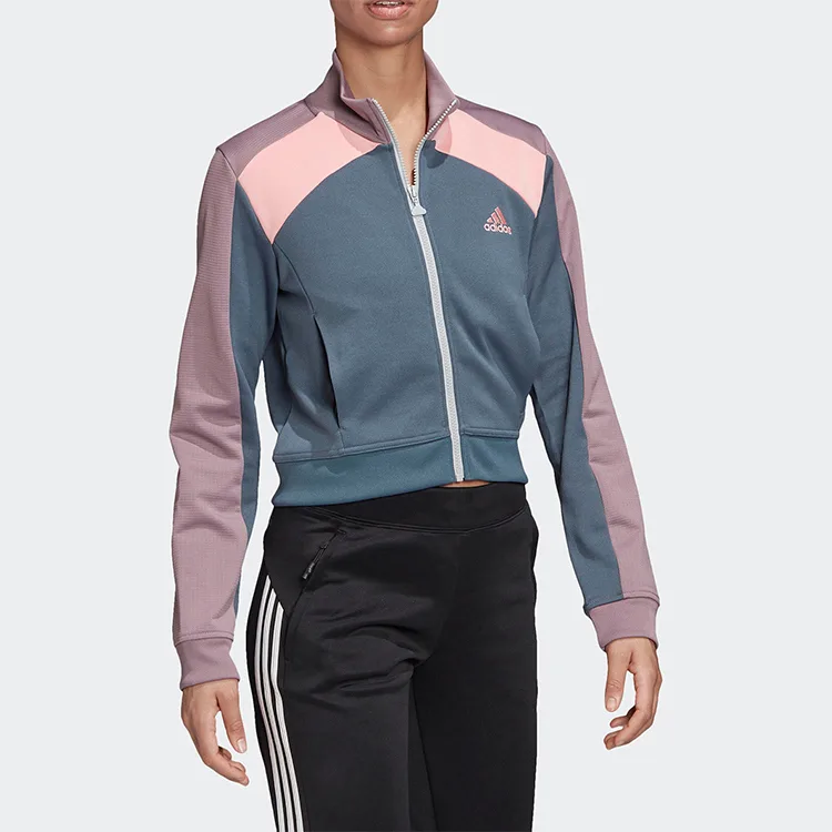 Adidas Короткое пальто женское руины синий воротник стойка умеренный — фото 3