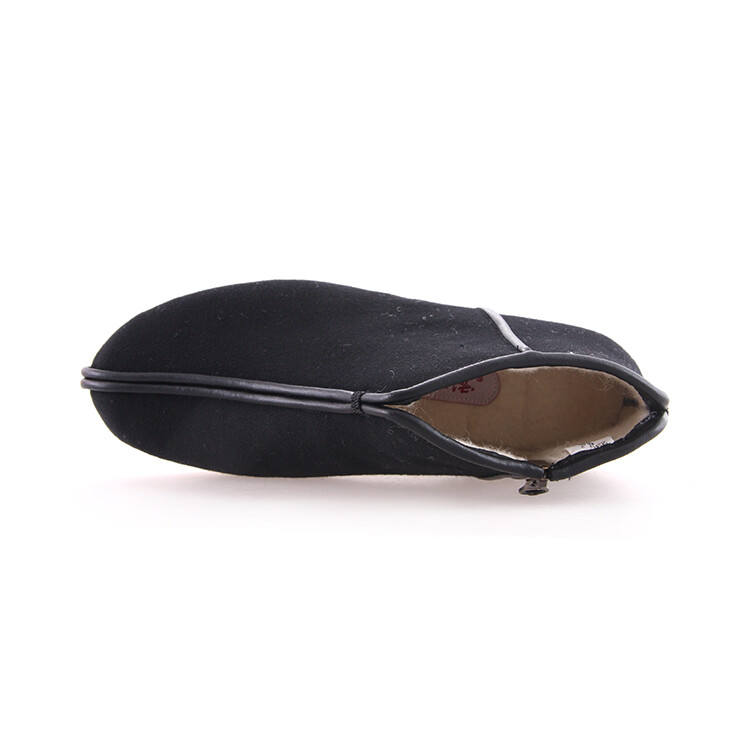 Туфли женские повседневные Women's Casual Shoes Women's High-Top Black Neiliansheng