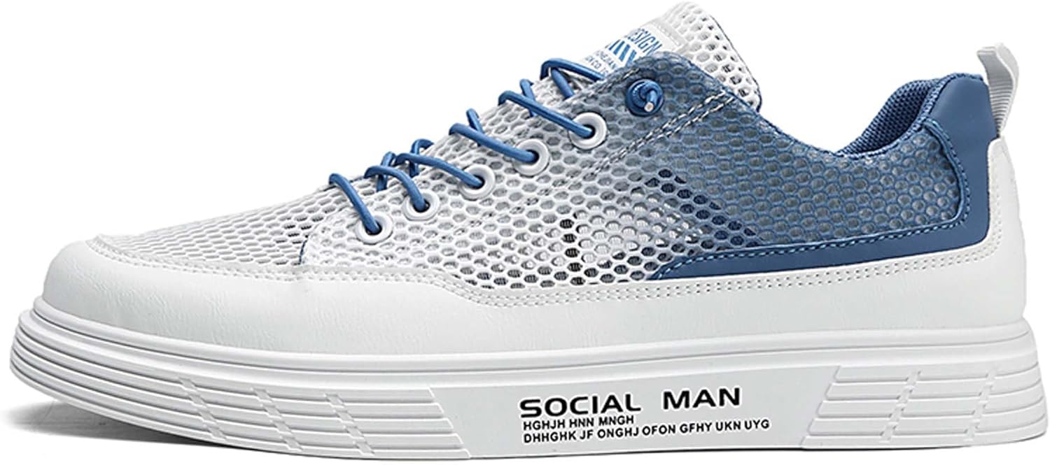 

Модные спортивные кроссовки, ретро минималистичные классические мужские спортивные кроссовки, повседневная обувь Cyyds, синий