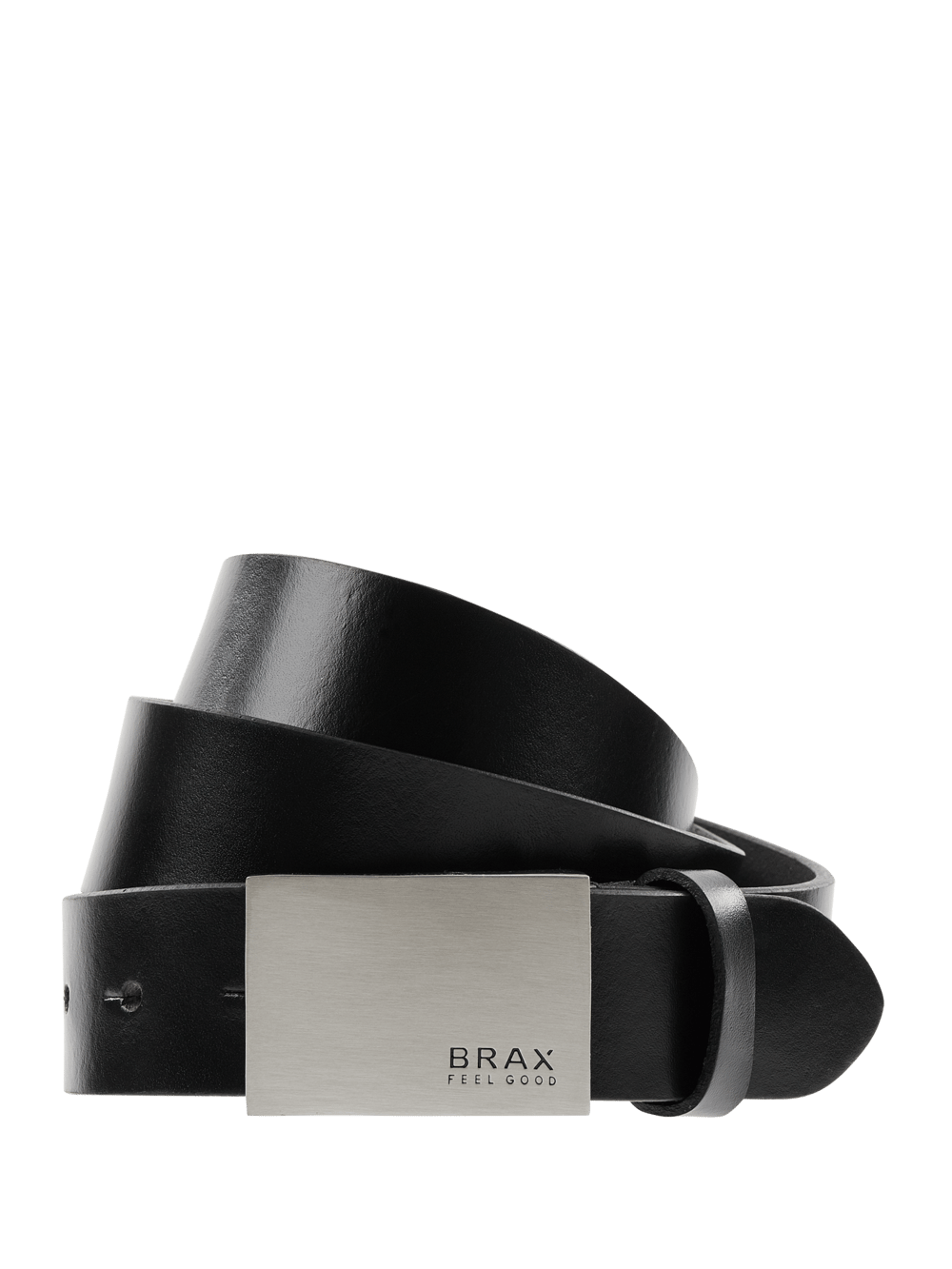 

Кожаный ремень с пряжкой Brax, черный