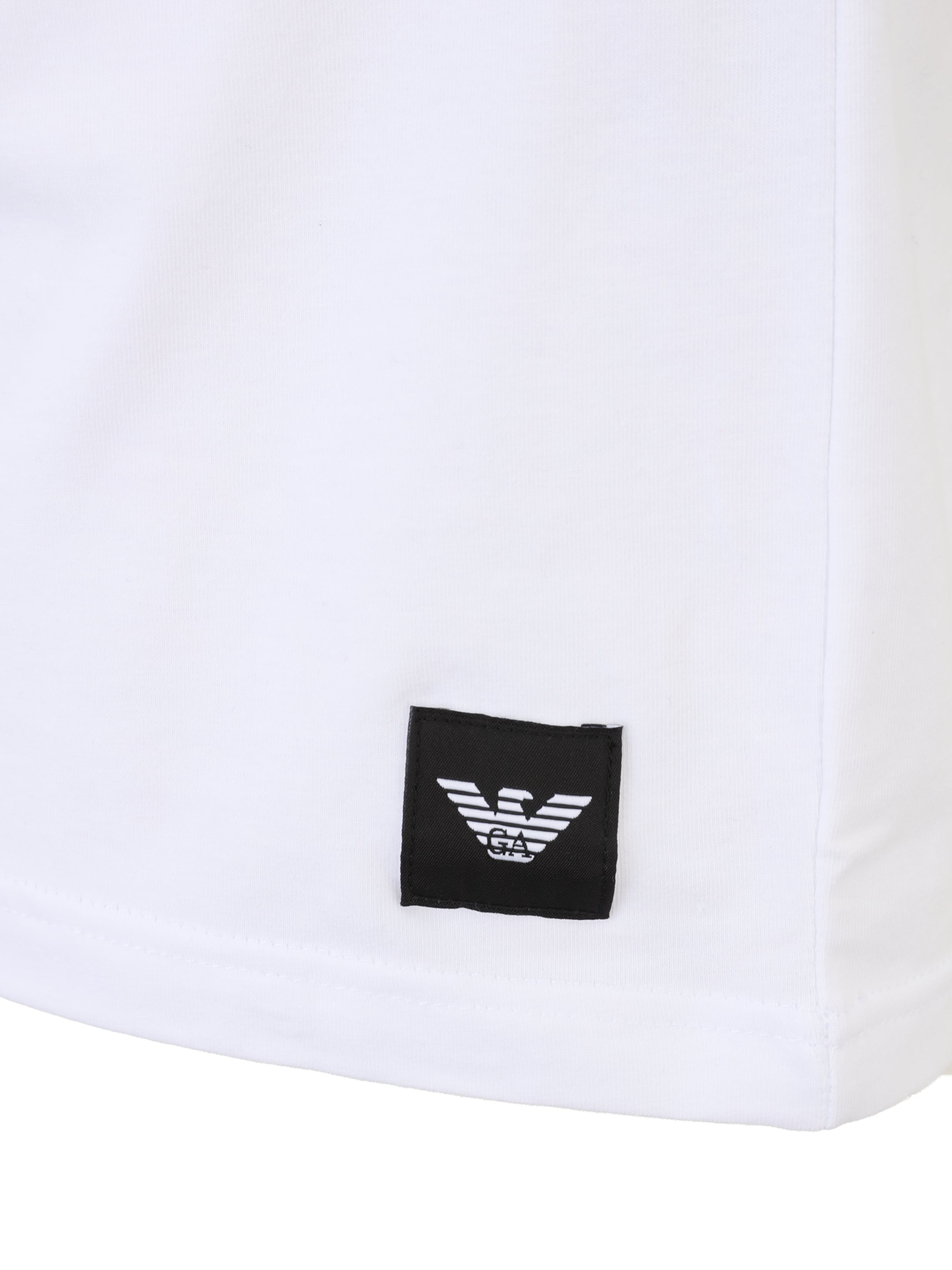 Emporio Armani Футболка в цвете Navy, White — фото 3