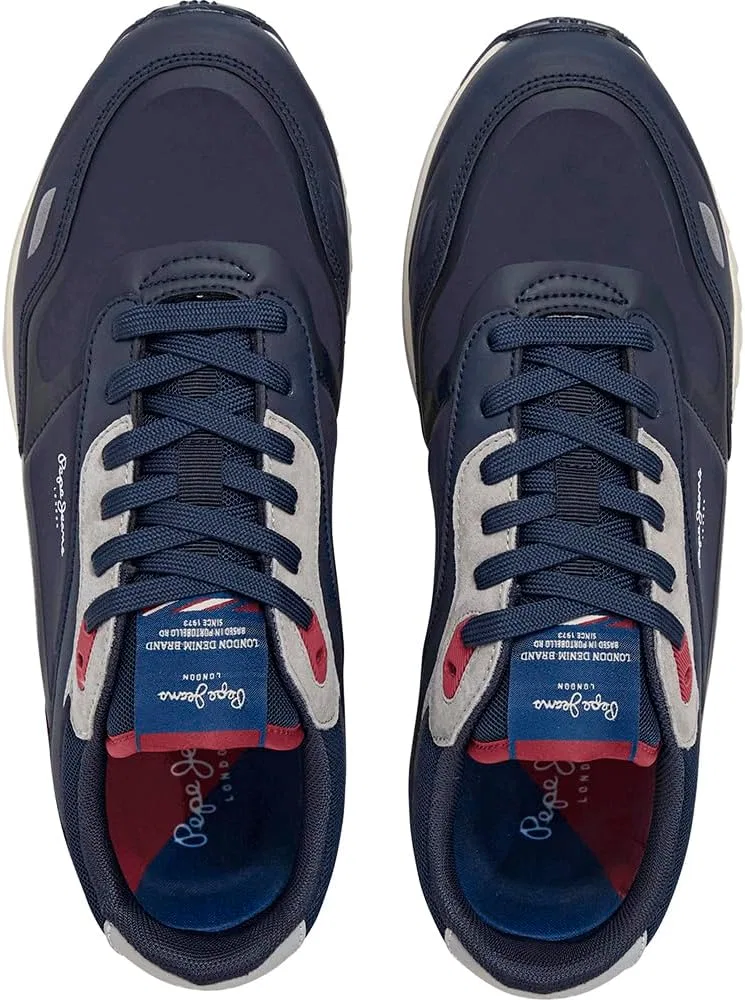 Мужские кроссовки Pepe Jeans Bexley Urban M, Blue Navy — фото 4