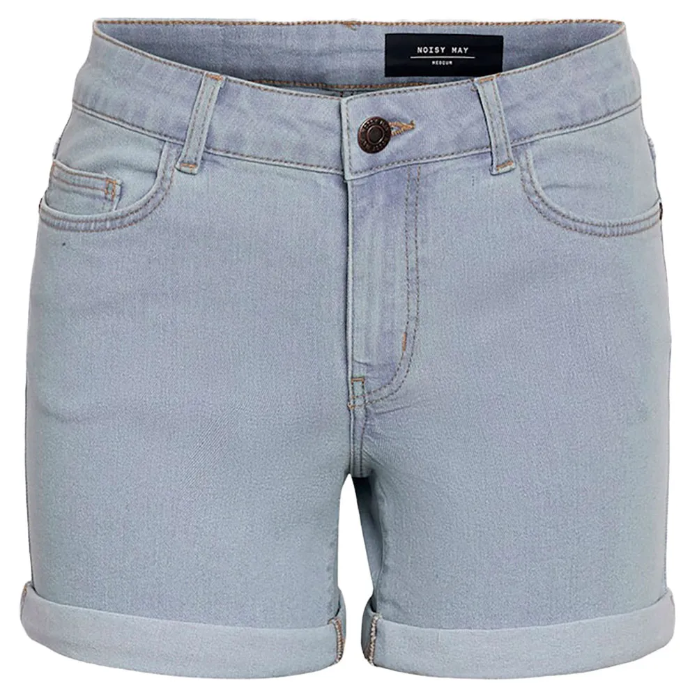 

Шорты Noisy May Debby Slim Vi520Lb denim, синий