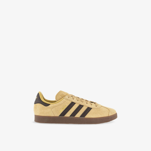 

Газель 85 кроссовки из замши на низком ходу Adidas, бежевый