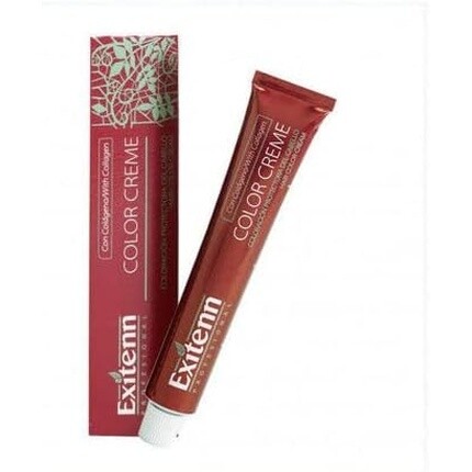 

Color Creme 60 мл 4 Средний коричневый, Exitenn