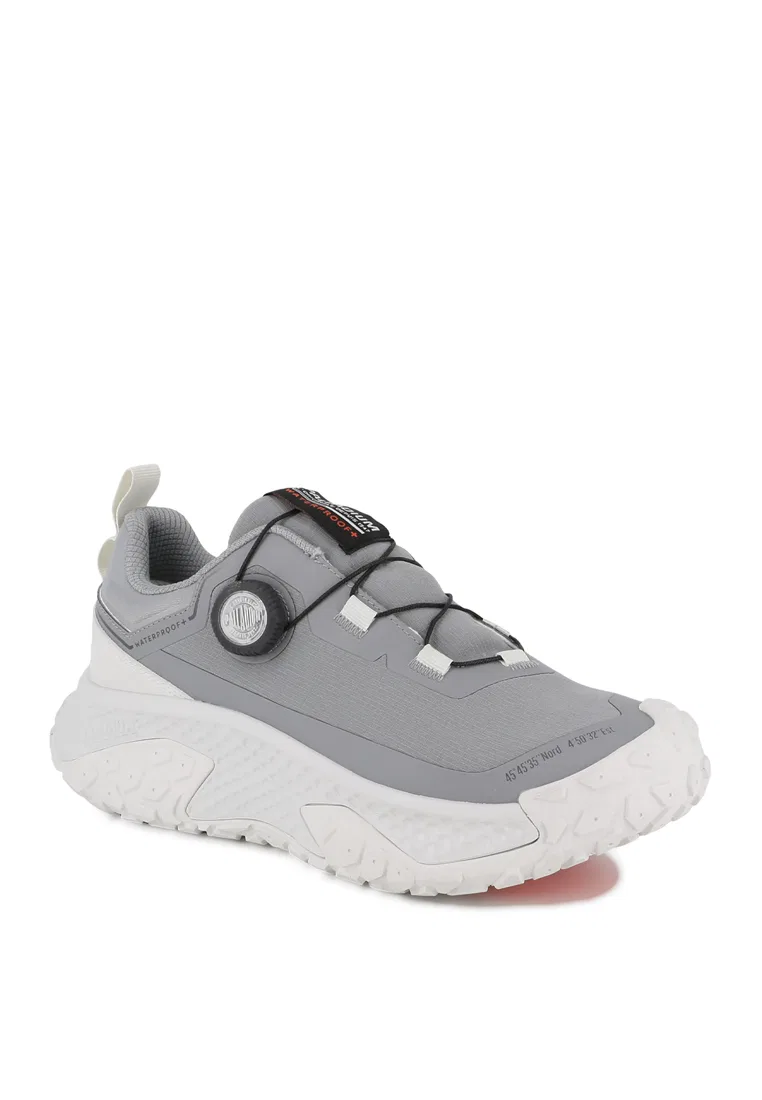 Кроссовки женские водонепроницаемые Offbound Disc WP+, K-Swiss Palladium, серый — фото 2