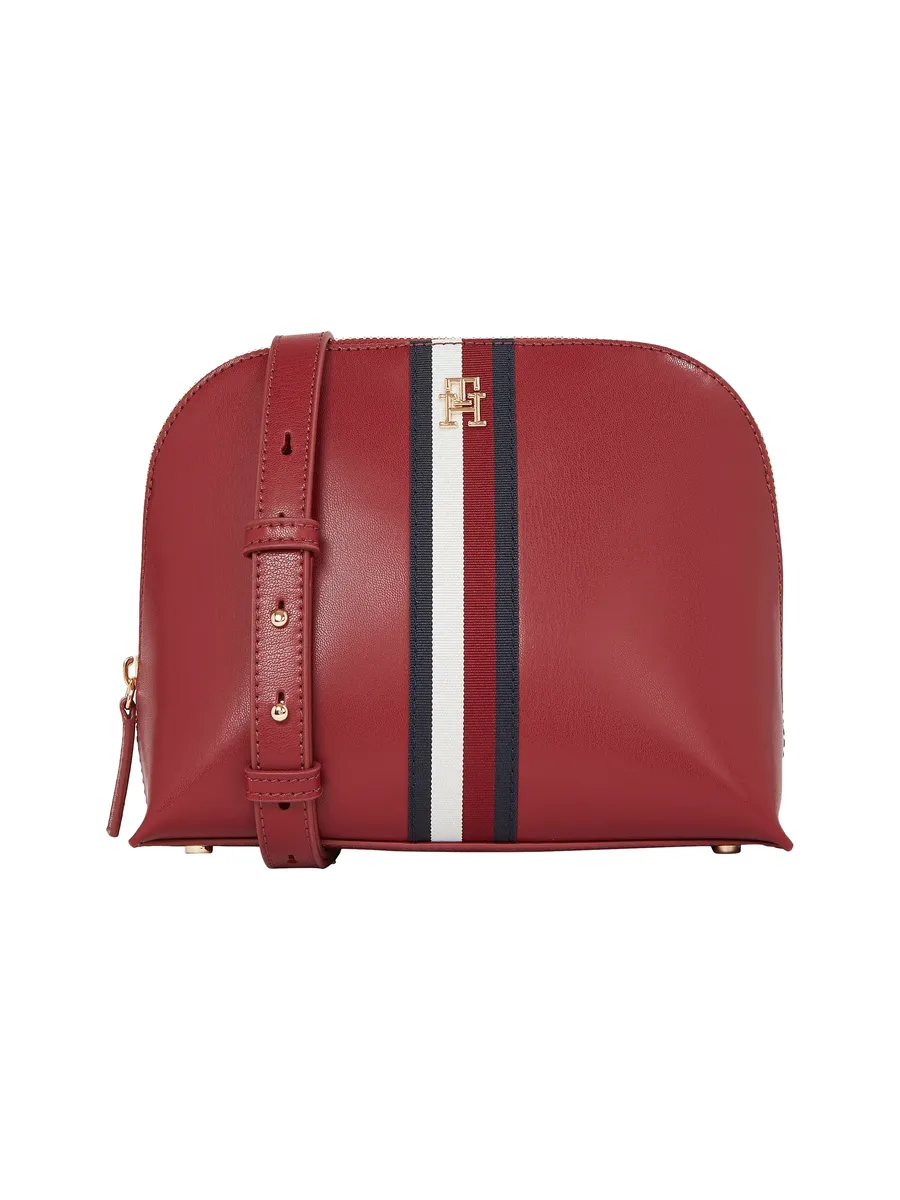 

Сумка через плечо Tommy Hilfiger "Женская TH MODERN CROSSOVER CORP Crossover", женская сумка-сумочка, цвет Rouge