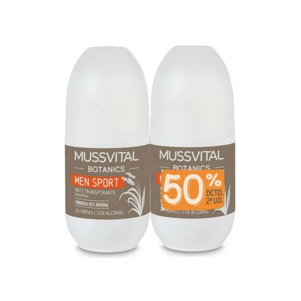 

Botanics Deo Men Sport Дезодорант для мужчин 75 мл - Упаковка из 2 шт Mussvital