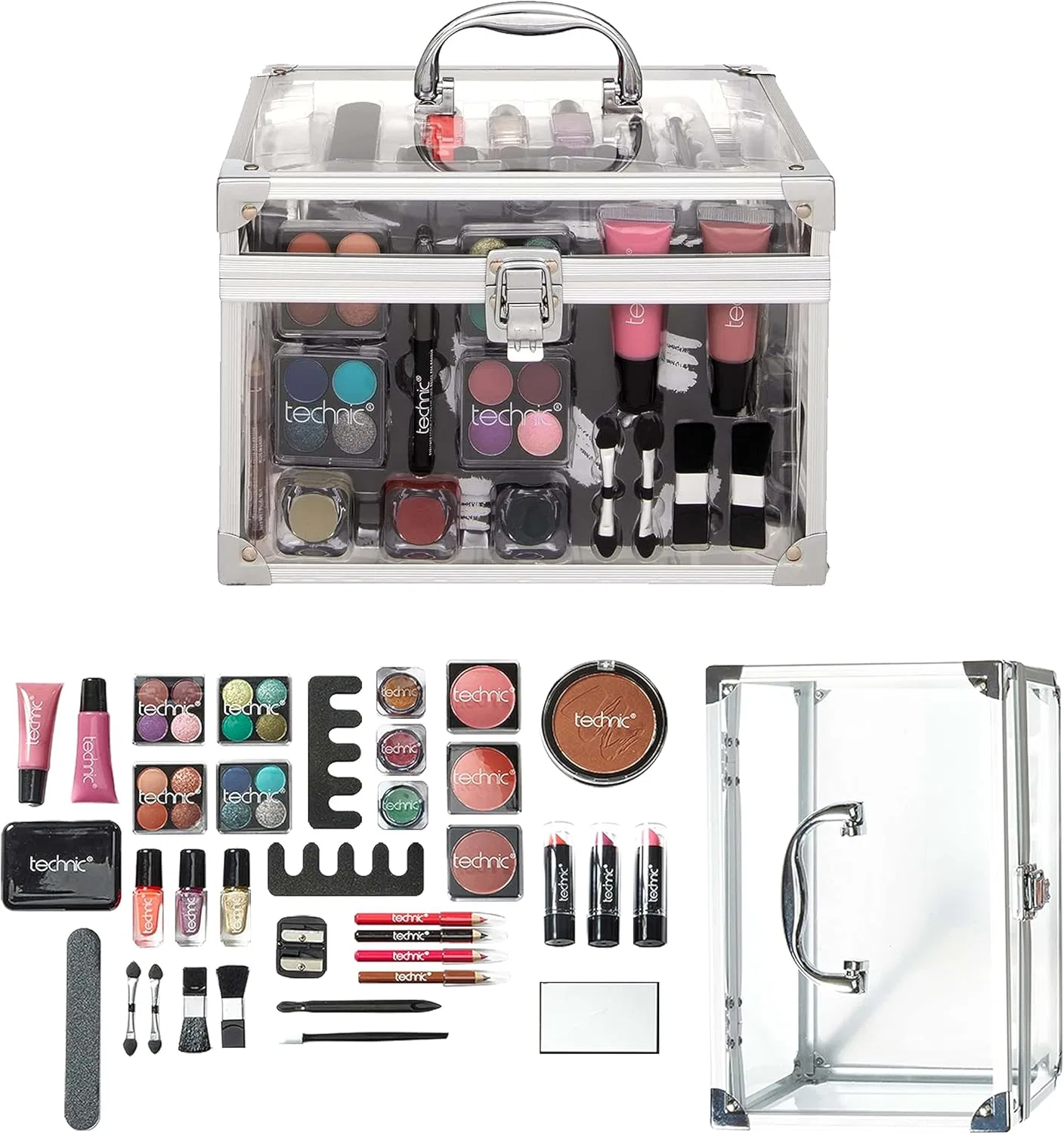 Набор косметики Technic Essentials Clear Carry Case