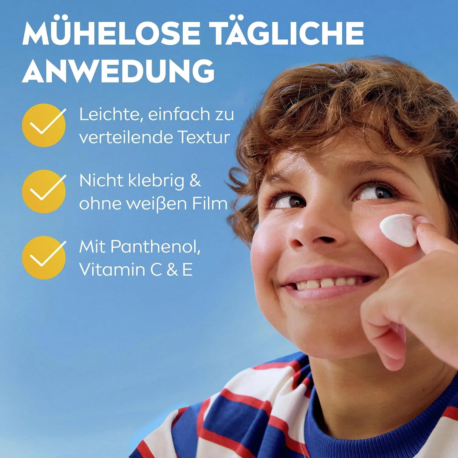 Детский солнцезащитный крем «SUN Kids Daily UV Protection Sensitive» SPF 50+ 100 мл от NIVEA Nivea Sun — фото 3