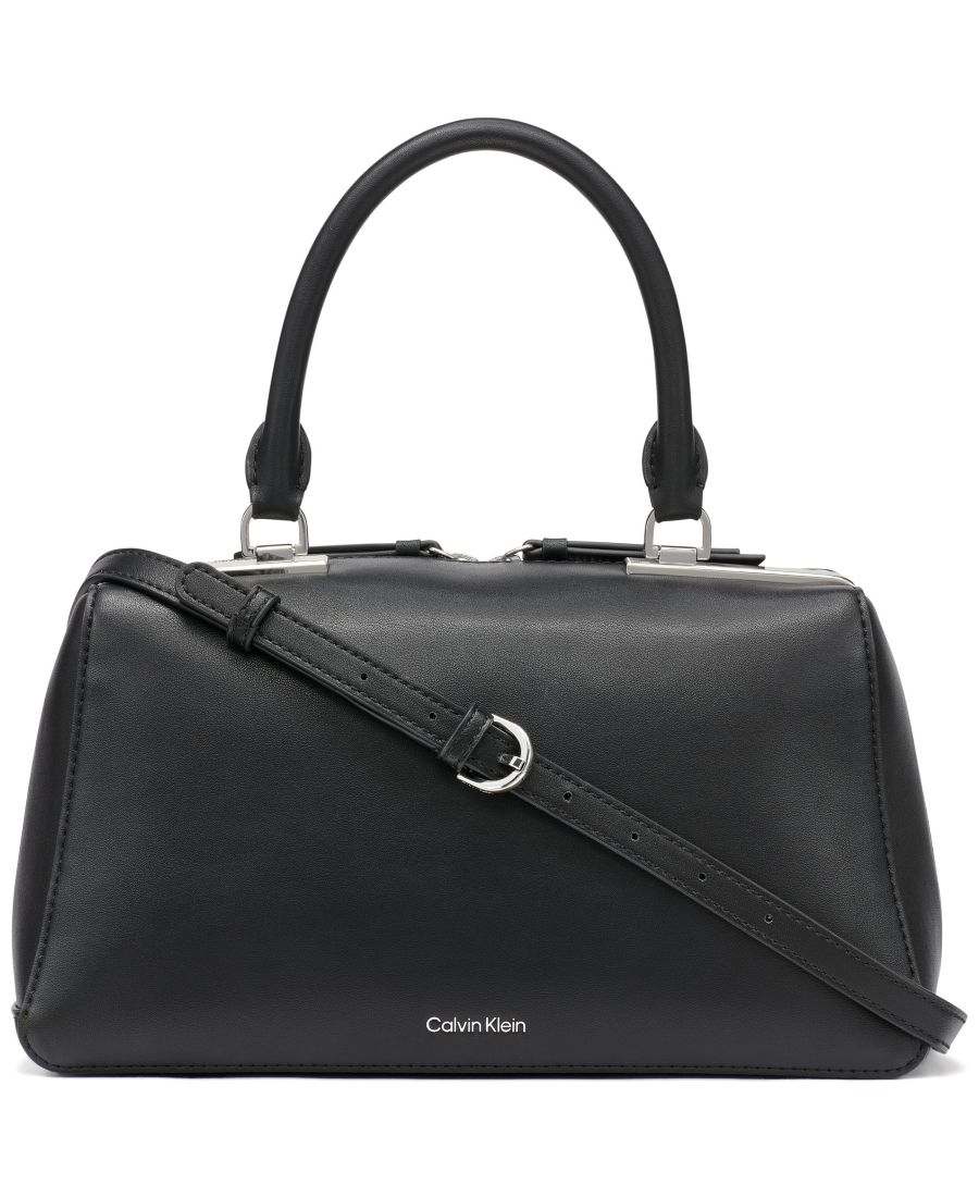 

Сумка-трансформер Lori с застежкой-молнией сверху Calvin Klein, Black/silv