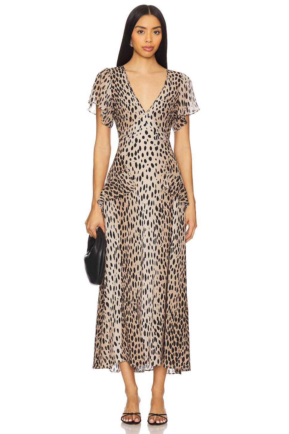 

Платье Evie Rixo, antelope spot black