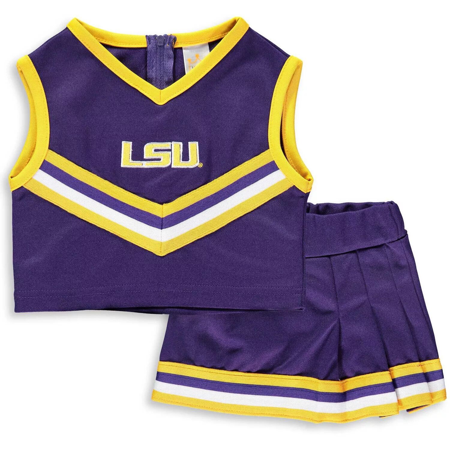 Фиолетовый комплект из двух предметов для девочек LSU Tigers для девочек-подростков Unbranded
