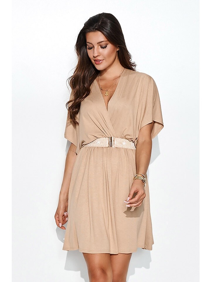 

Короткое платье Nominou Kleid, бежевый