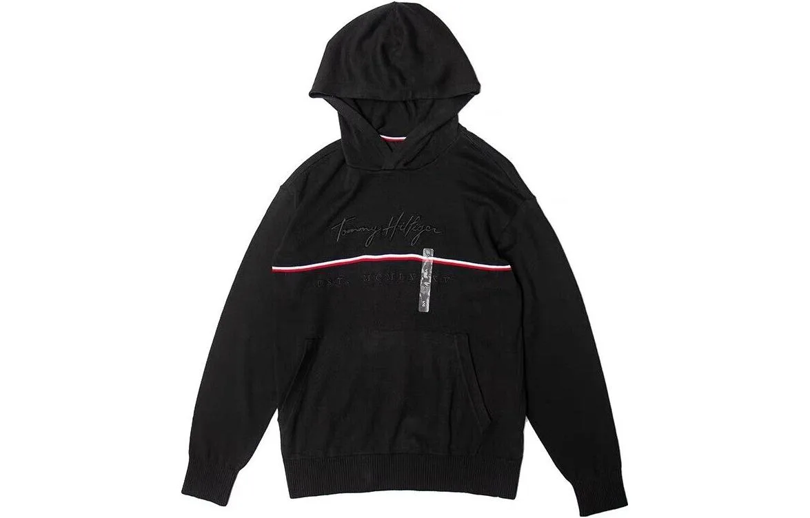 Толстовка мужская с капюшоном Tommy Hilfiger, экрю — фото 3