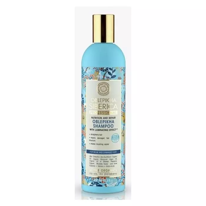 

Шампунь oblepikha champú para cabello débil y dañado Natura Siberica, объем 400 мл