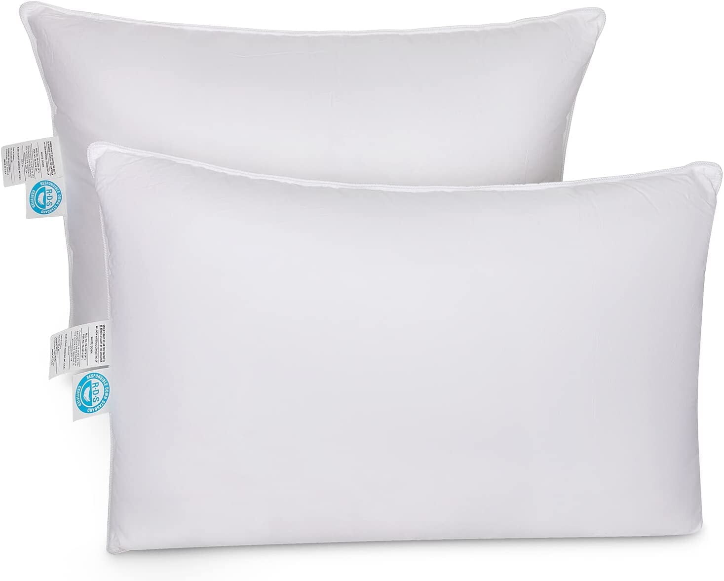 

Подушки с гусиным пухом Queen-Size East Coast Bedding, белый