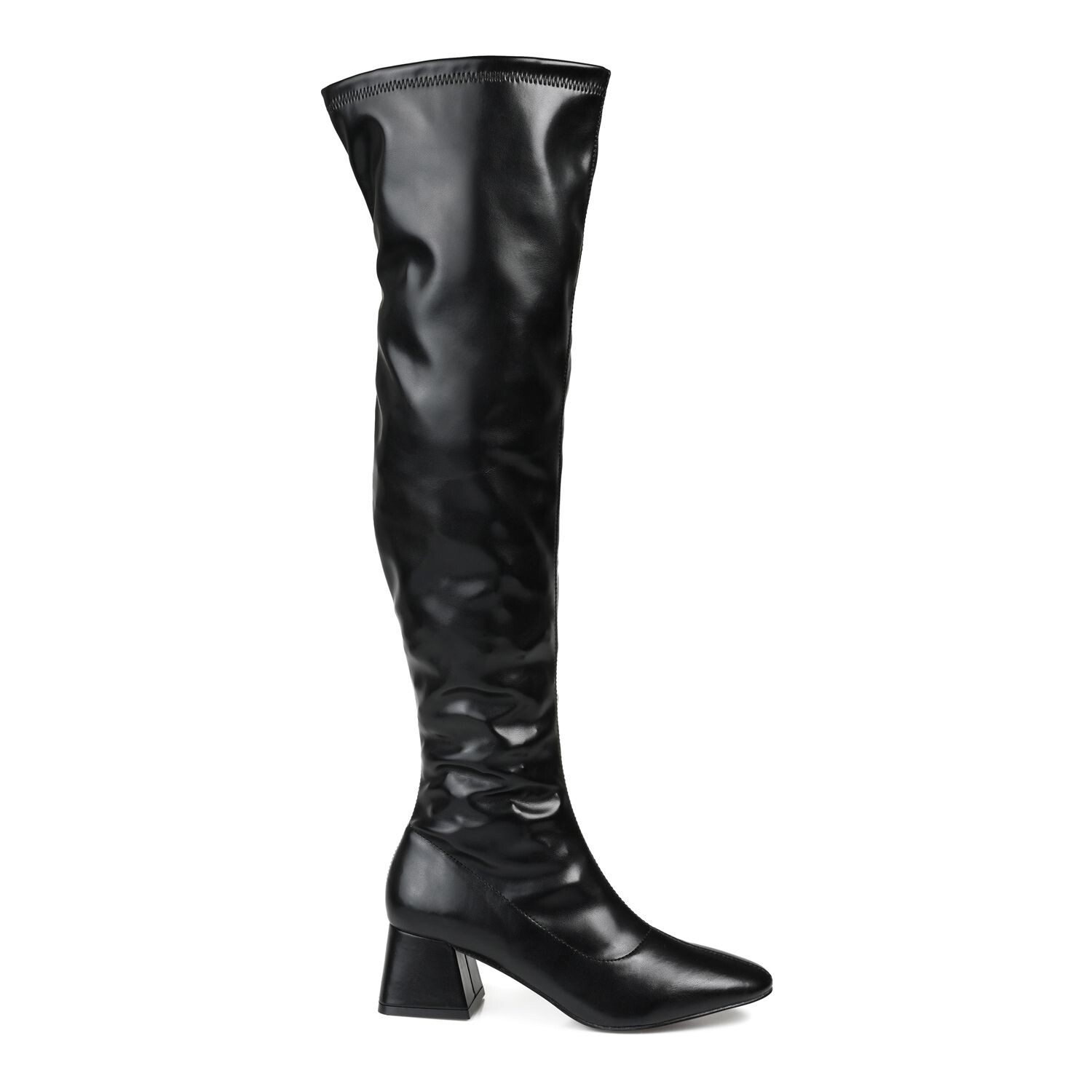 Journee Collection Женские сапоги до бедра Melika Tru Comfort Foam Journee Collection, бежевый