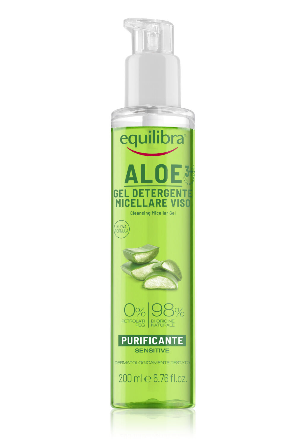 

Мицеллярный гель для лица Equilibra Aloe, 200 мл