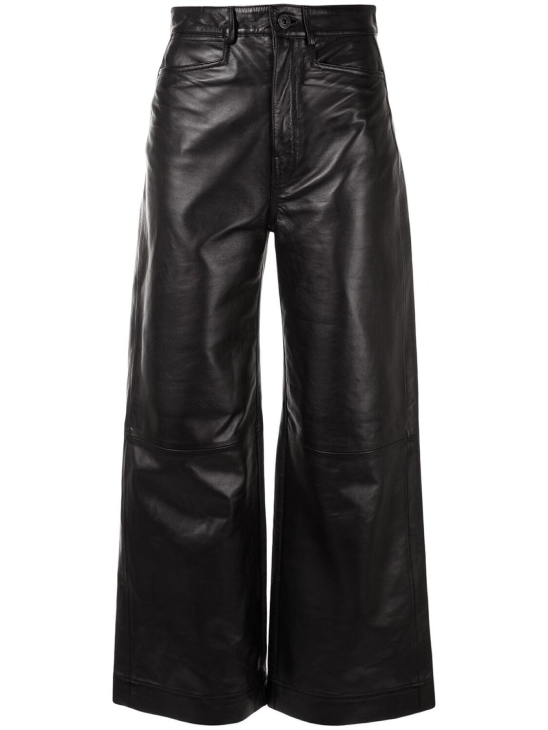 

Proenza Schouler White Label кюлоты с завышенной талией, черный
