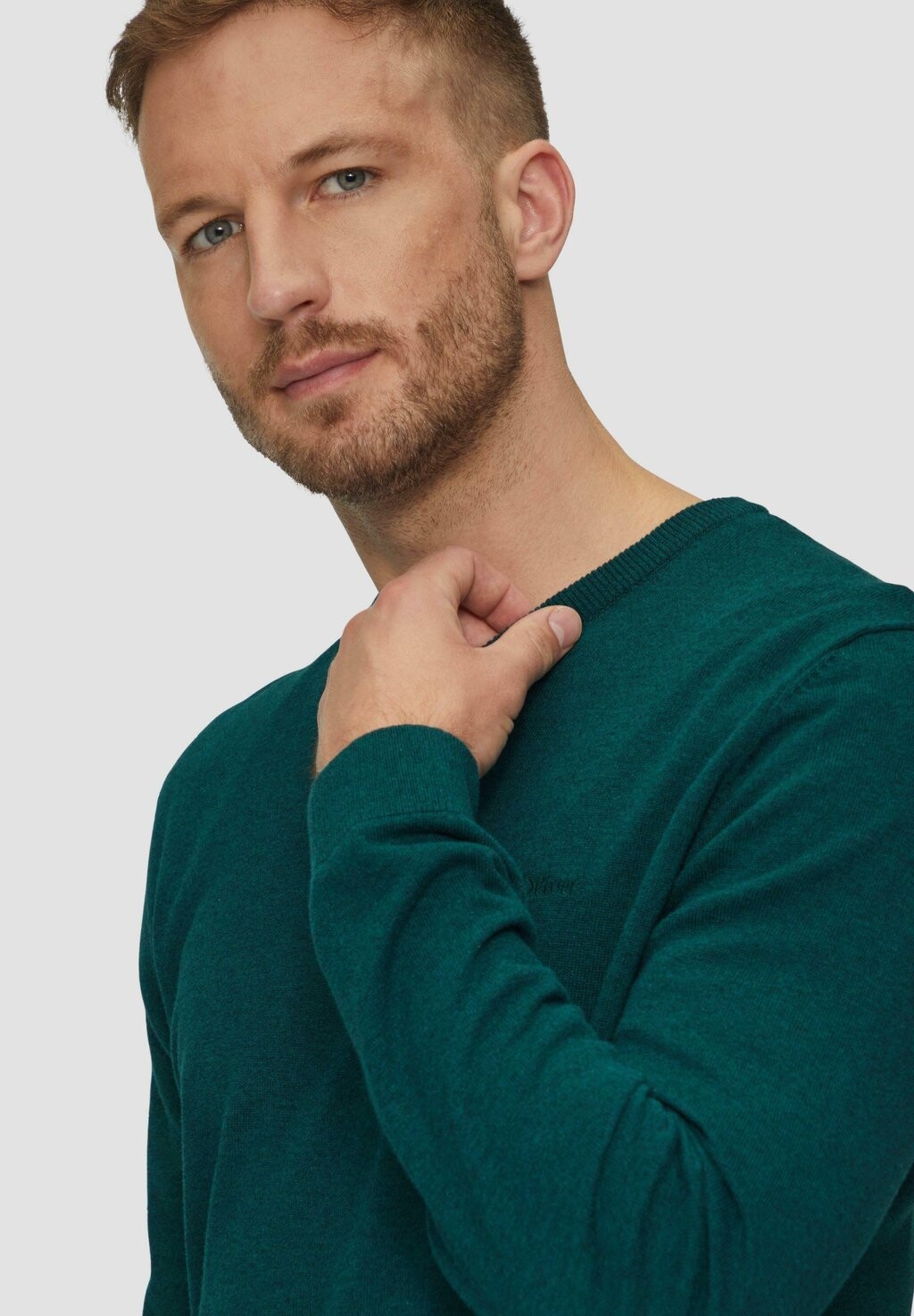 

Джемпер MIT LOGO s.Oliver, цвет морской волны