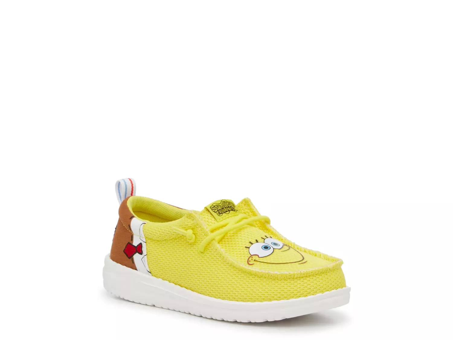 

Кроссовки Slip-On Wally Funk Spongebob - детские Heydude, Yellow/Brown
