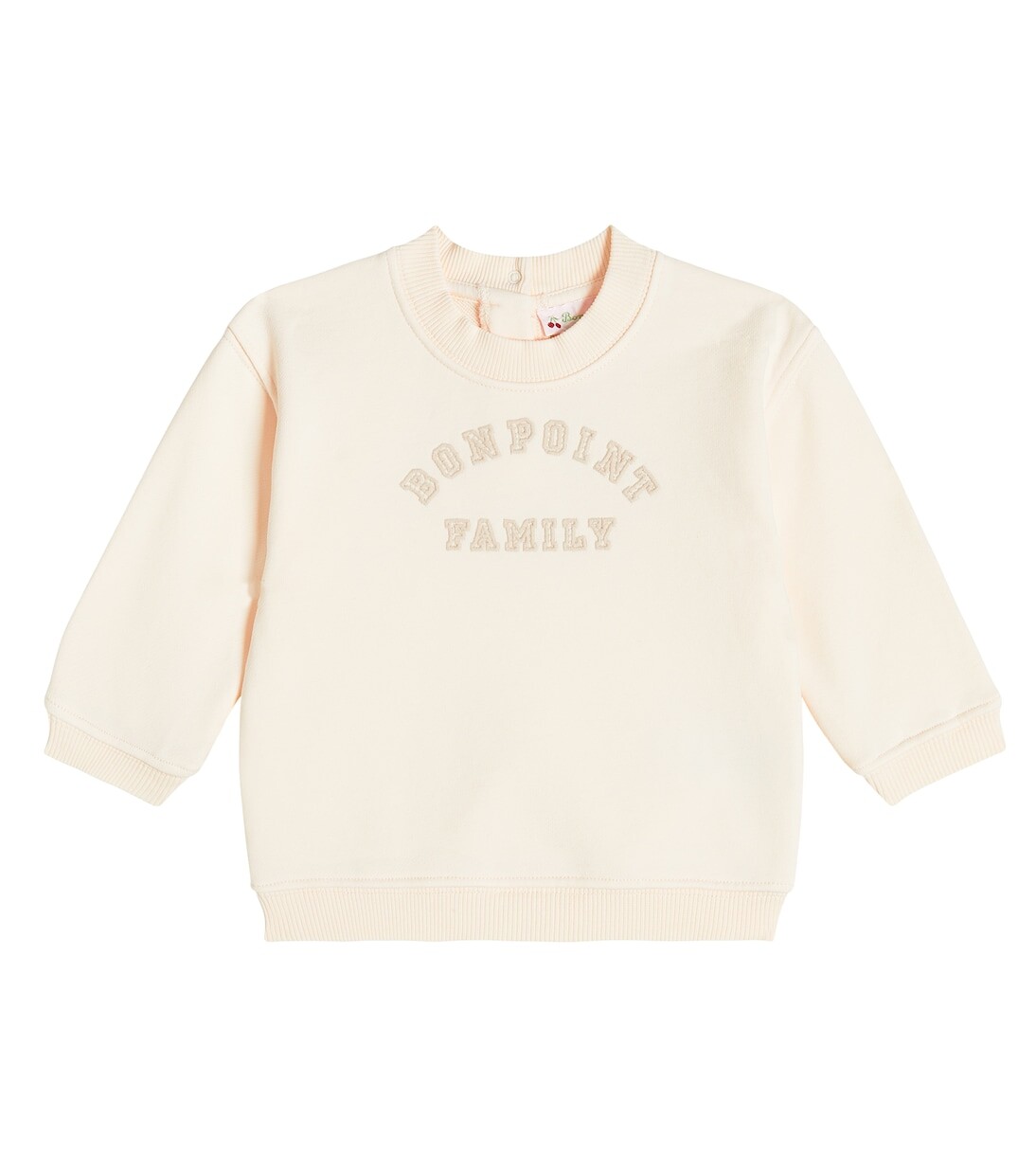 

Толстовка baby dahlia из хлопкового флиса Bonpoint, розовый