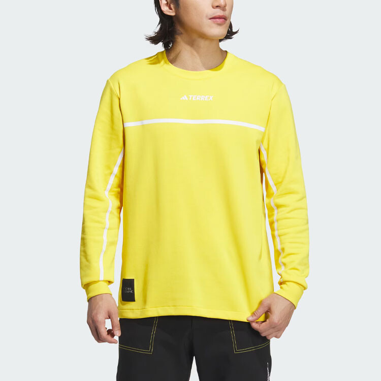 Футболка National Geographic X National Geographic Co-branded Section для мужчин, желтая Adidas, желтый — фото 2