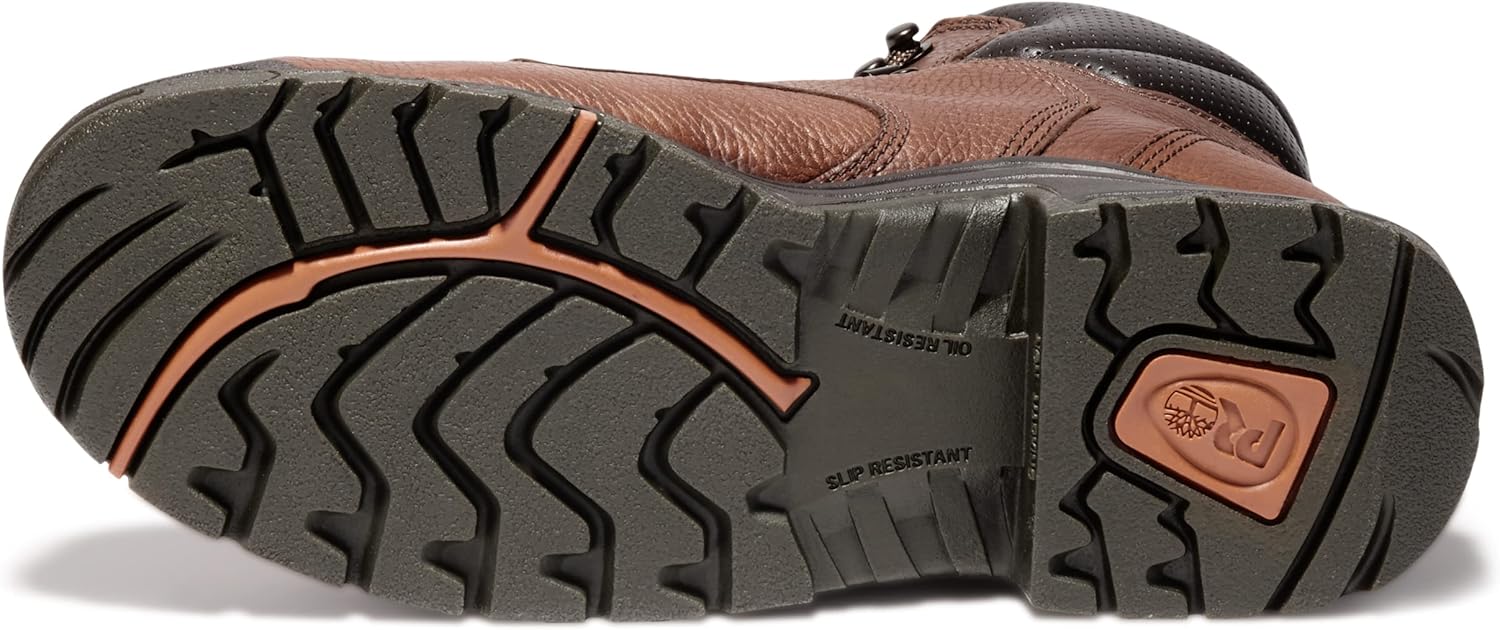 Timberland PRO мужские, ботинки Titan 6in Alloy Toe, Brown — фото 4