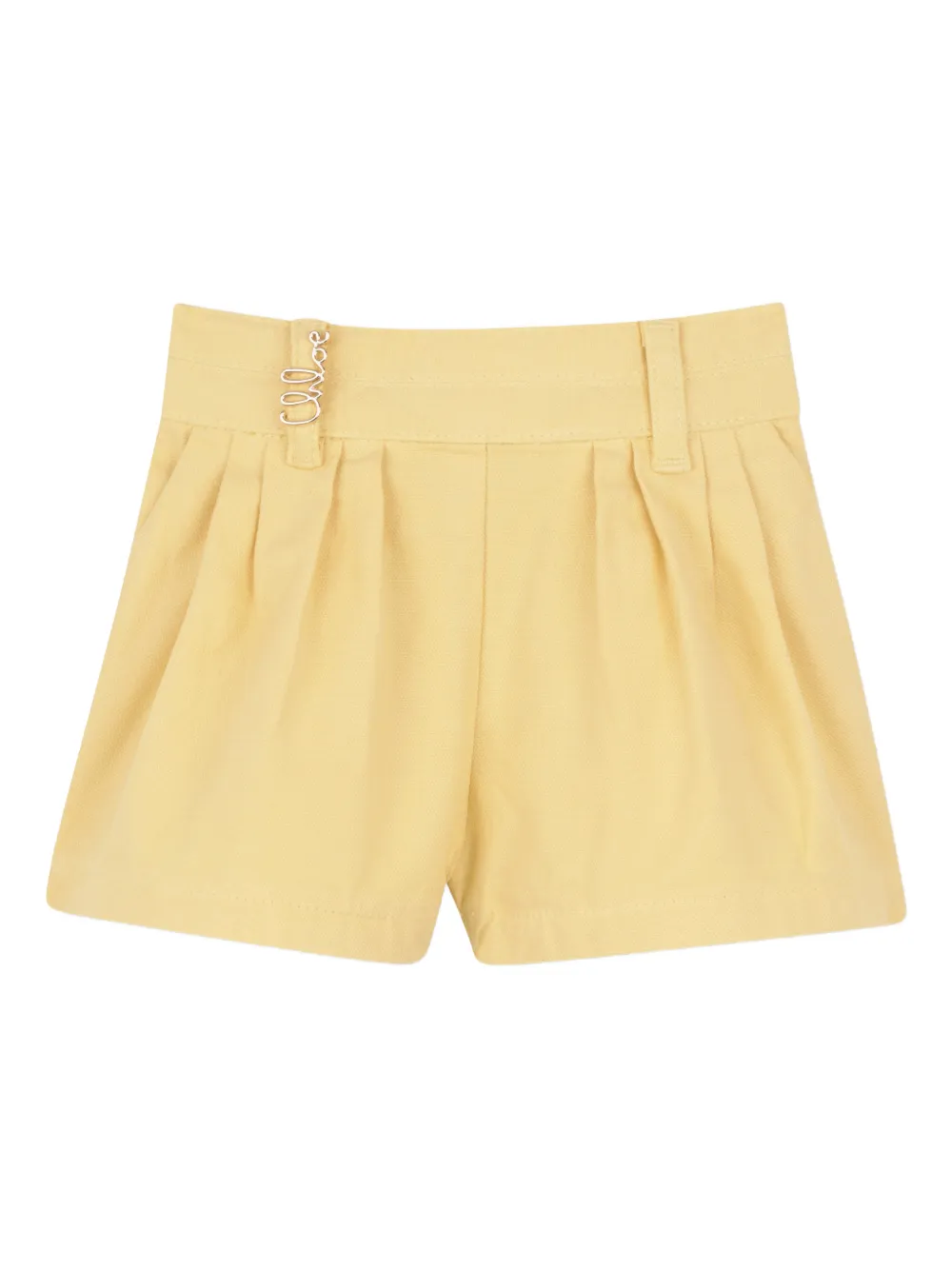 

Шорты со складками Chloe Kids, желтый