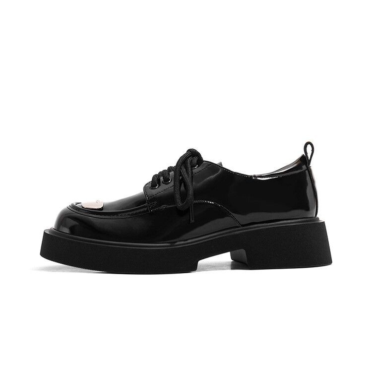 

Туфли женские повседневные Women's Casual Shoes Women's Black Old Meow