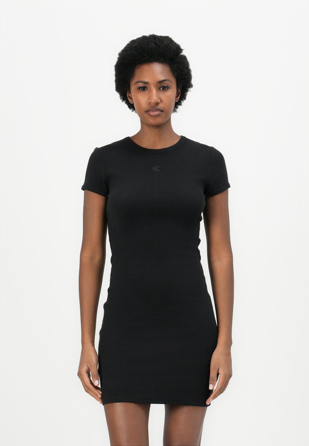 

Платье из джерси CONTOUR Calvin Klein Jeans, черный