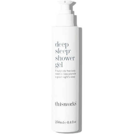 

Гель для душа This Works Deep Sleep 250 мл Успокаивающий гель для душа с эфирными маслами лаванды, ромашки и ветиверта Гель для душа без сульфатов, вызывающий сон, для мужчин и женщин