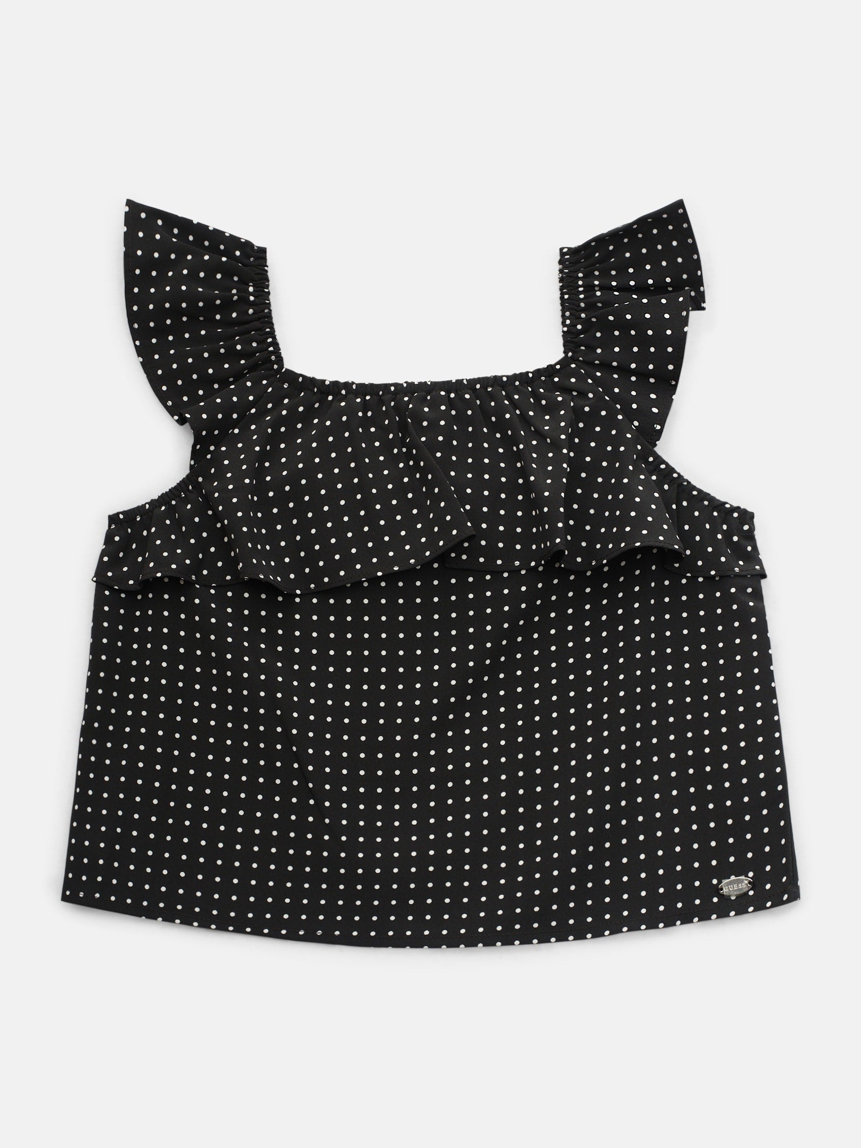 

Топ в горошек Palmer (7-14) Guess Factory, цвет polka dots black combo