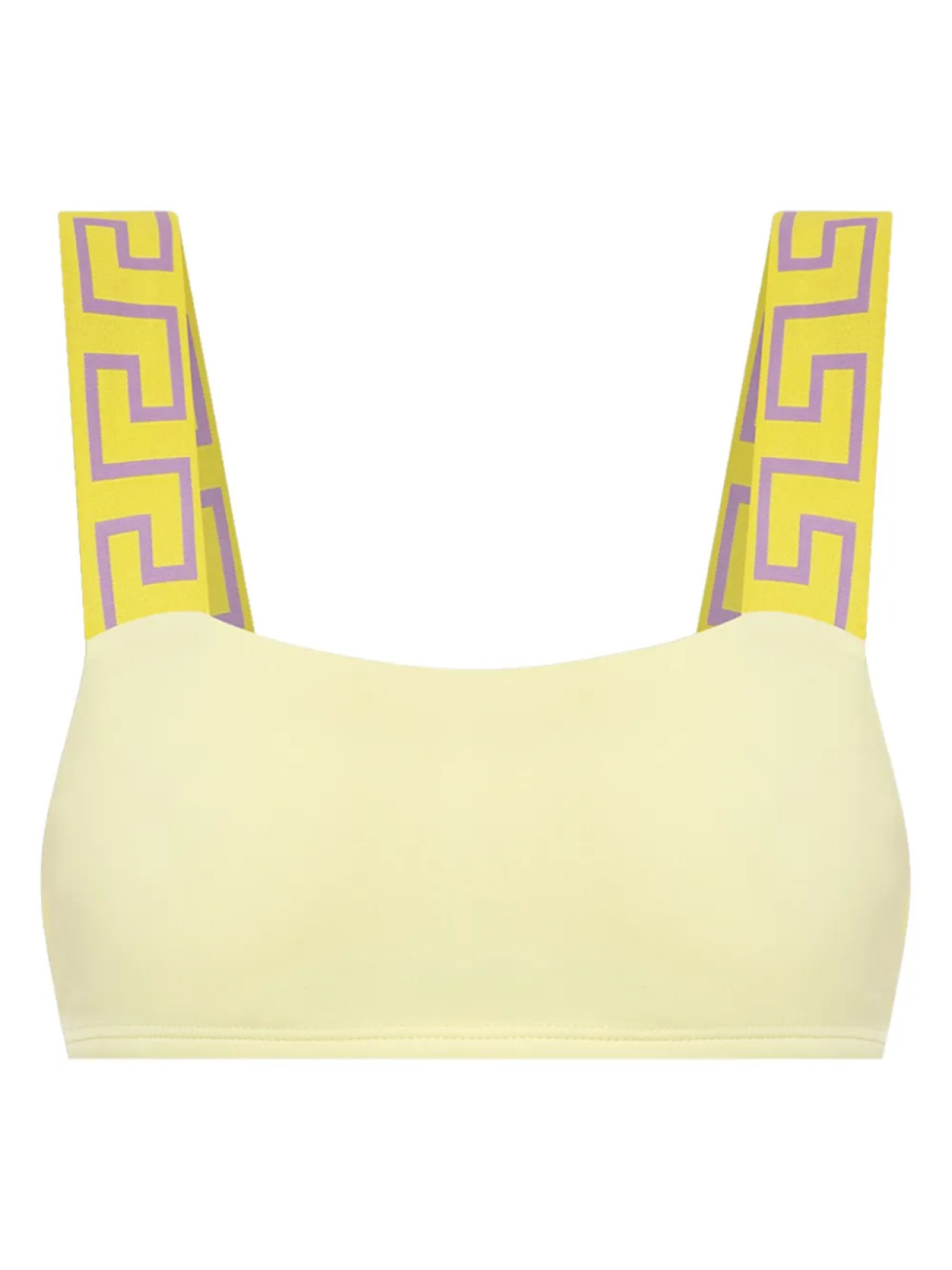 

Версаче лиф бикини Greca Border Versace, желтый