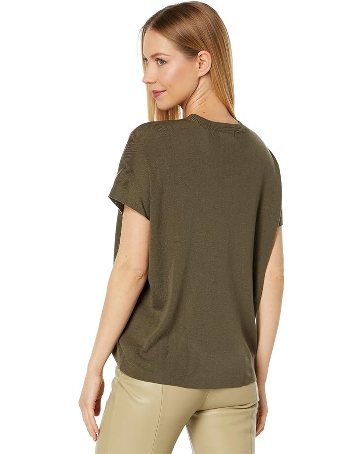 

Свитер Calvin Klein Sleeveless Crew Neck Sweater, цвет Caper